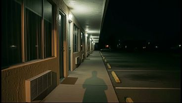 My wife meets a new lover at a motel while I listen outside ( AI Generated )