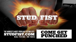 Ridick gets his cunt fucked and ffisted into a prolapsing mess at STUDFIST