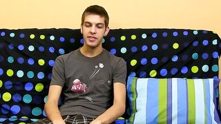 AnalObsession.com  Young gay dude explores his tight asshole in solo anal sex session