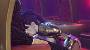 Widowmaker Naughty Blowjob