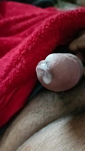 Black cock ready to sparkle and cum out of the box