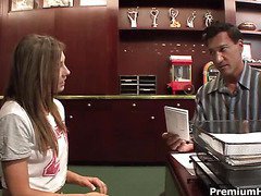 Slut is horny ehough and ready to act