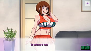 Namorando Ochako de MHA n&atilde_o beija mas topa dar o Cuzinho - Waifuhub