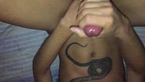 babi lima - early in the morning, before my step mom gets up for breakfast, he already had to leave because he arrived at dawn in that quarantine. active and passive / cumshot / s. face