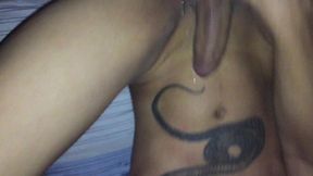 babi lima - early in the morning, before my step mom gets up for breakfast, he already had to leave because he arrived at dawn in that quarantine. active and passive / cumshot / s. face