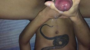 babi lima - early in the morning, before my step mom gets up for breakfast, he already had to leave because he arrived at dawn in that quarantine. active and passive / cumshot / s. face