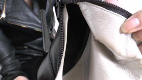 Boot Smell on Feet! Sniff My Leather Feet! POV, Lady Victoria Valente