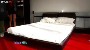 Busty Maya Hills gets many orgasms in private session