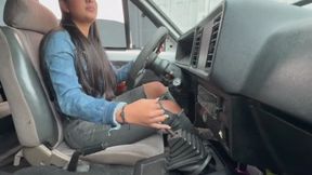 Dalilah drives her old Chevette to work