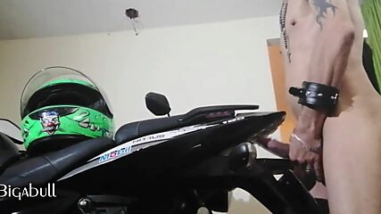 Busting Nuts While Riding My Hog: Motorcycle Jerk Off Compilation