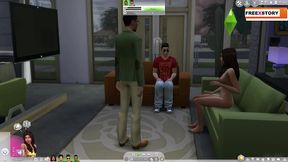 3D Anime Couple Engages in Hot Sims Sex Life Episode 1 Action