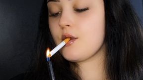 Glossy Lips & Cigarette Smoke