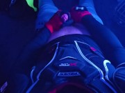 Cup Bulge & Shoulder Pads—Watch Me Edge in Full Gear