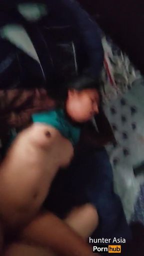 Desi Girl Shares a Special Moment with Him