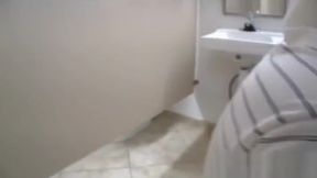 public gay blowjob on toilet