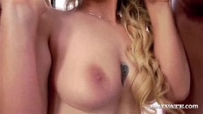 Jemma Valentine Screams In Pain As She Is Double Penetrated By Big Cocks