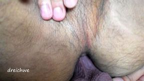 Un gran plano de plaser anal