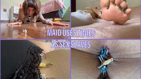 maid finds tinies and uses them as sex slaves