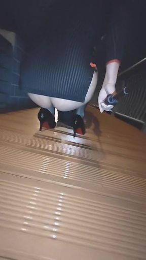 Big Ass Sissy Girl Vivi Exposed Outdoors, Part 9