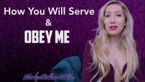 How You Will Serve And Obey Me Today