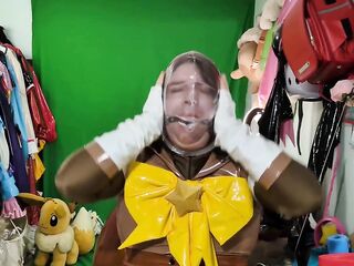 PVC Sailor Eevee Assorted Breathplay, Gags and Inflatable Tail