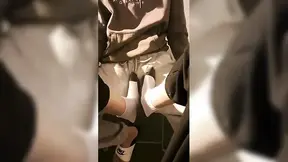 Risky Blowjob On The Balcony, I Make Him Cum Everywhere