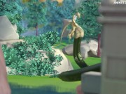 Lizard Hyper Penis Growth Animation