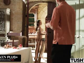 TUSHY Anal Longing Angel GeishaKyd Gets Her Constricted Booty Stretched Wide Open To Save Her Marriage