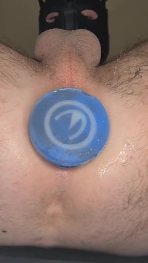 Must-share moment from "Testing my new huge shell dildo - Anal dildo, fisting, gaping and farting"