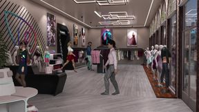 Kink Maker 6: Cliair's Change Room Dildo Ride Orgasm