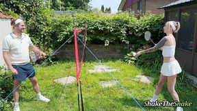 shake the snake - a insane princess is ass banged badly by her fuckfriend.