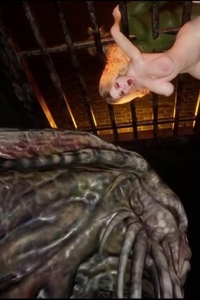 Elves Princess and Laid Ogre Daungeon Master