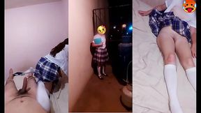 Cogiendo con colegiala primeriza mexicana por 500 pesos, alumna de escuela t&eacute_cnica de Sinaloa MX