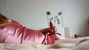 Played on the cock in the morning