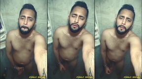 jerking off in the shower come and join me next time ?
