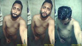 jerking off in the shower come and join me next time ?