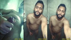 jerking off in the shower come and join me next time ?