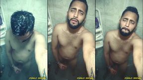 jerking off in the shower come and join me next time ?