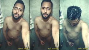 jerking off in the shower come and join me next time ?