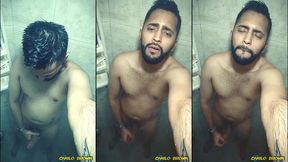 jerking off in the shower come and join me next time ?