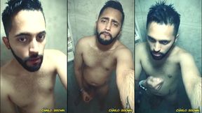 jerking off in the shower come and join me next time ?