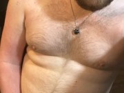 Gay Chubby Otter Jerks Off & Cums - Kodi Voss