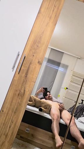 Jaw-dropping moment from "wanking in the mirror"