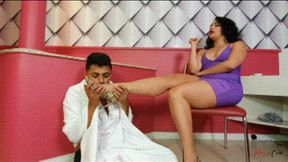 SHOVING MY SLAVE'S MOUTH WITH MY FEET - THAY FLORES - FULL VERSION - KC PRODUCTIONS