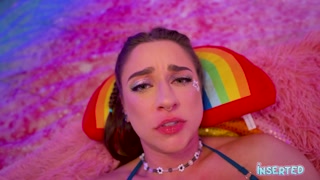 INSERTED Sadie Schafer's playful pussy party