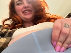 Amateur striptease and Solo masturbation