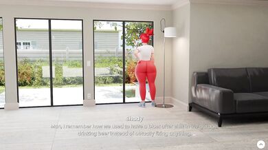 Mansion Days part 1 BBW goth hentai game curvy daisy fucks big tits