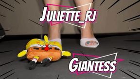 Juliette-RJ Gaintess Clip with Cartoon Characters Finding Men at home - GIANT WOMAN - GIANTS PUNISHIMENT - TINY PLUSHIES - GTS FETISH