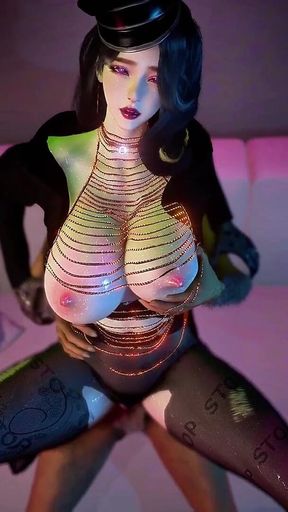 Seduction in Pixels: the 3D Goddess Spell - 3D Animation Hentai