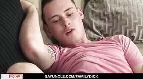 Hot Hung Stepdad Fucks Stepson's Feet